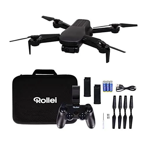 Rollei Fly 80 Combo Drone, transmisión de imagen WiFi en vivo de Rollei