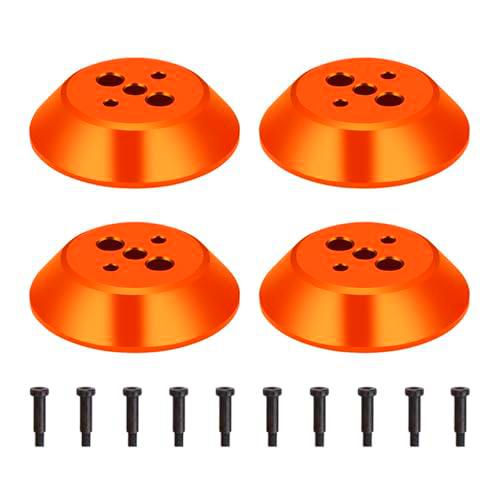 ANCLLO Cubierta del Motor para Drones de Avata 2 Accesorios para Drones de aleación de Aluminio Cubierta Protectora del Motor de aleación (Naranja)