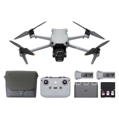 Pack DJI Air 3S Vuela Más (RC-N3), dron con gran angular con CMOS 1" y telecámara media