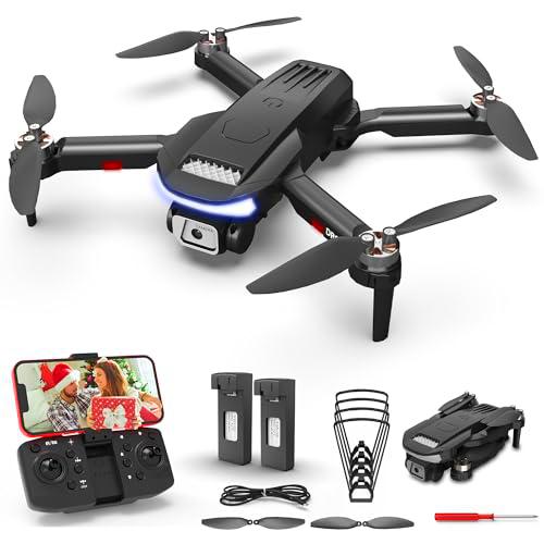 Wipkviey Drone B15 con cámara 4K, drones plegables con motor sin escobillas
