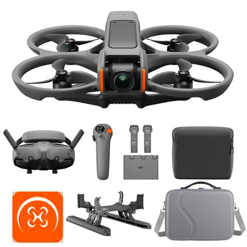 DJI Avata 2 Fly More Combo (Tres Batería) Bundle, drone FPV con cámara,protección de la hélice