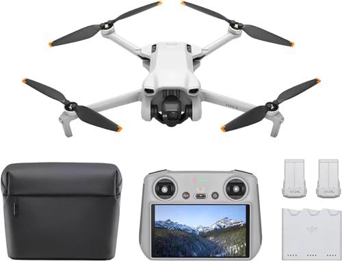 DJI Mini 3 Bundle - Mini-caméra-drone léger et pliable avec vidéo 4K HDR
