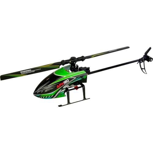 Amewi AFX180 - Helicóptero (4 Canales, 6 G, RTF con función de Arranque automático y emisor LCD)