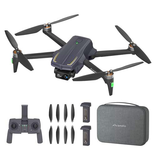 Ameta Dron con Camara 4K, S20 Pro GPS Drone para Adultos y Niños con Cámara/Retorno Automático/ 50 Minutos de Vuelo/Sigueme/Modos Inteligentes/Gestos Control