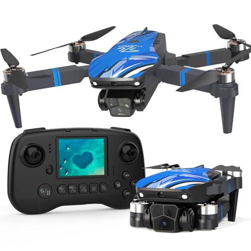 TTROARDS TT19LCD Dron con Cámara 4K, Mini Drone con 2,8 Pulgadas Pantalla LCD
