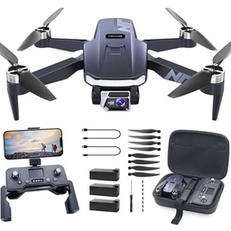 GPS Drones con Camara 4K HD para Adultos, 90 min de Vuelo