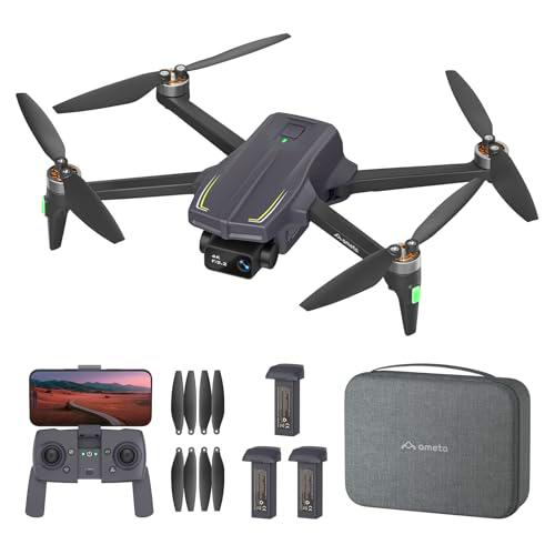 Ameta S20 Pro GPS 4K Drone Incluye Batería de Repuesto (3 en Total)