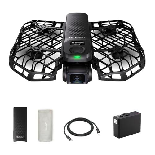 HOVERAir X1 Pro Dron con Camara, 192g Cámara Deportiva 4K Plegable con 10 Modos Automáticos