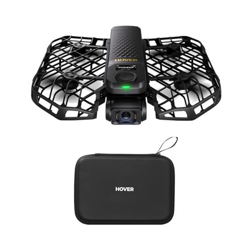 HOVERAir X1 PROMAX Dron con Camara, 192g Cámara Deportiva 8K Plegable con 15 Modos Automáticos