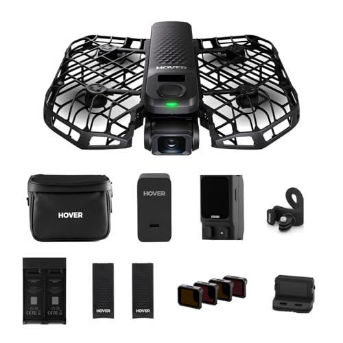 HOVERAir X1 PRO Dron con Camara, 192g Cámara Deportiva 4K Plegable con 15 Modos Automáticos