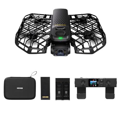 HOVERAir X1 PROMAX Dron con Camara, 192g Cámara Deportiva 8K Plegable con 15 Modos Automáticos