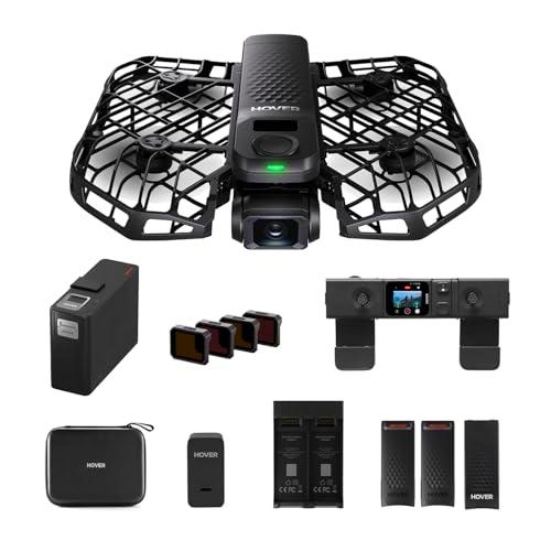 HOVERAir X1 PRO Dron con Camara, 192g Cámara Deportiva 4K Plegable con 15 Modos Automáticos