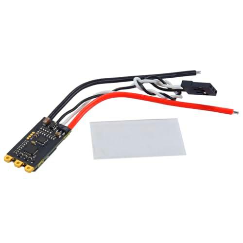 Gurtt Controlador electrónico de velocidad (ESC) sin escobillas de 35 A con RGB para dron multirrotor cuadricóptero de cuatro ejes con vuelo FPV.