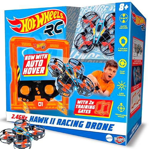 BLADEZ Hot Wheels Hawk 24 Racing Quad Age 8+, dron de Control Remoto