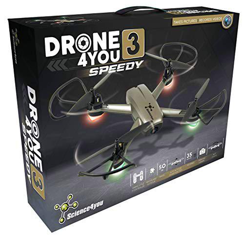 Drone4you Speedy - Drone para Niños con Cámara HD y Controlo Remoto