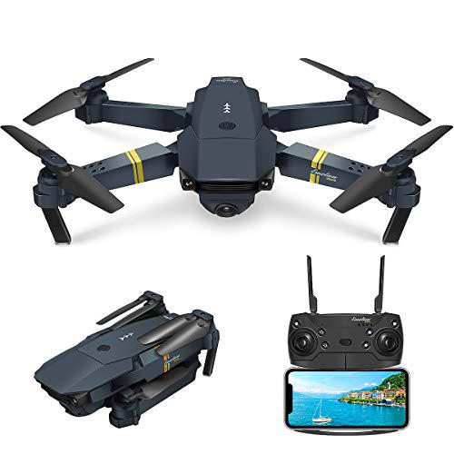 EACHINE E58 Drone con Camara HD 2.0MP 720p Wide Angel Drone con Camara Profesional Drone Video Profesional Drone para Niños WiFi App para iOS/Android
