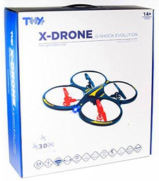 Toy Lab- X-Drone Evolution GS, Color Blanco (XD1410900)