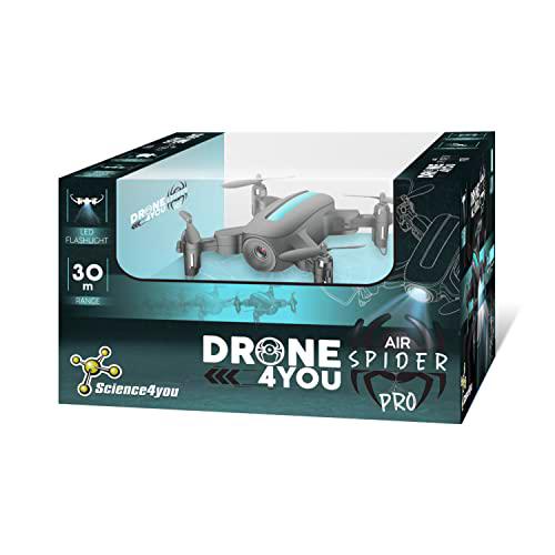 Science4you Drone Mini Air Spider PRO - Mini Drone para Niños