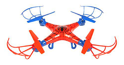 World Tech Toys - Spiderman Marvel Spider-Man Sky Hero 2.4 GHz 4.5 CH Radio Control Drone, 33737