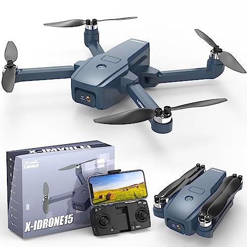 X15p Drone Doble Cámara 1080P HD, Cuadricópteros RC Drones FPV