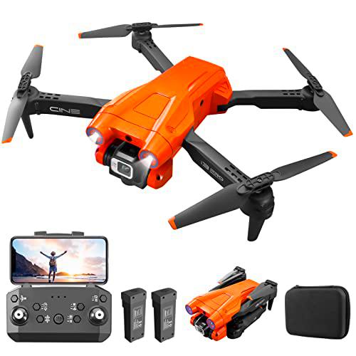 Mingfuxin Drone plegable con cámara para principiantes