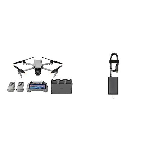 Bundle of DJI Pack Air 3 Vuela Más con DJI RC 2 (control remoto con pantalla) + Cargador portátil de 65W DJI