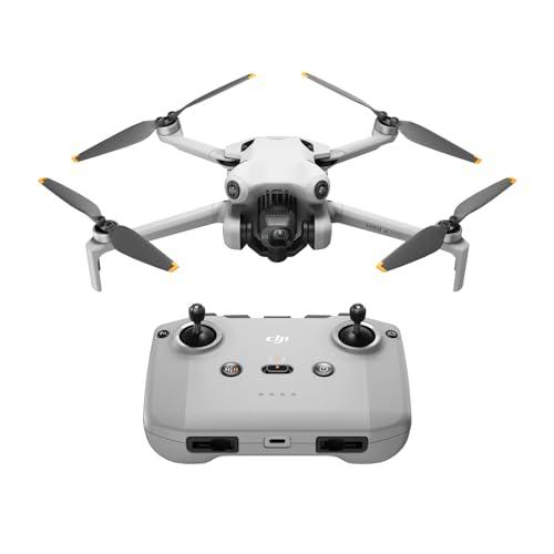 DJI Mini 4 Pro (DJI RC-N2), dron mini plegable con cámara de vídeo 4K HDR para adultos