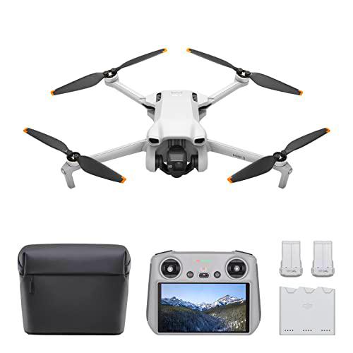 DJI Pack Mini 3 Vuela Más (RC) - Dron Mini con cámara ligero y plegable con vídeo 4K HDR